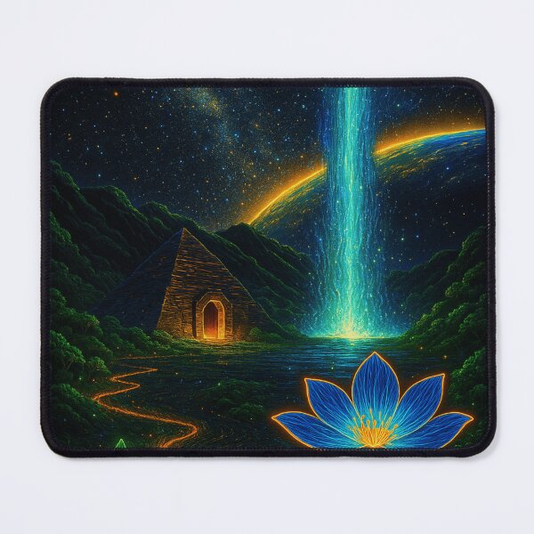 Item preview, Cosmic Temple Under the Milky Way designed and sold by 404 Ink.