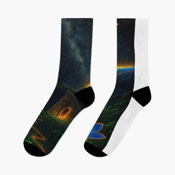 Item preview, Cosmic Temple Under the Milky Way designed and sold by 404 Ink.