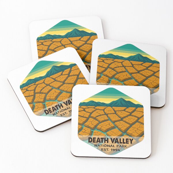 Item preview, Death Valley National Park Retro Sticker designed and sold by Ismeal Von.
