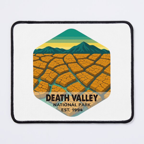 Item preview, Death Valley National Park Retro Sticker designed and sold by Ismeal Von.