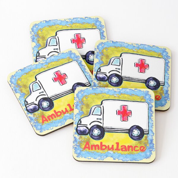 Aperçu de l'œuvre Ambulance créée et vendue par artmuvz.