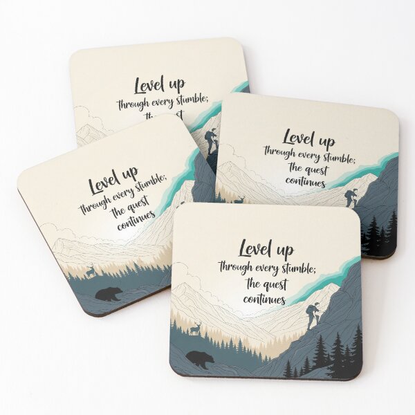 Item preview, Level up through every stumble; the quest continues designed and sold by KianDexi.