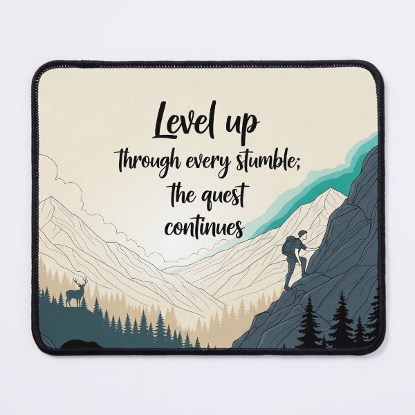 Item preview, Level up through every stumble; the quest continues designed and sold by KianDexi.