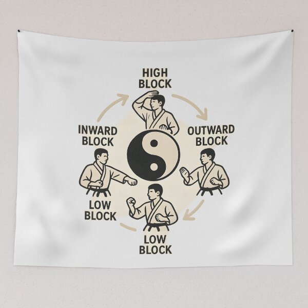 Item preview, miyagi do Circle of Defense designed and sold by Uglyandcute.
