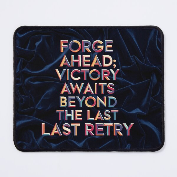 Item preview, Forge ahead; victory awaits beyond the last 'retry' designed and sold by KianDexi.