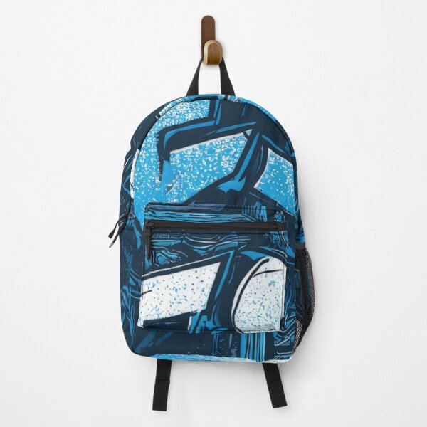 Item preview, Icy Blue Graffiti Cross Featuring the Name "JESUS" designed and sold by bAIryBarn.