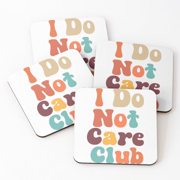 Item preview, Copy of I Do Not Care Club – Sarcastic Notebook Doodle Design designed and sold by dabeardedtiger.