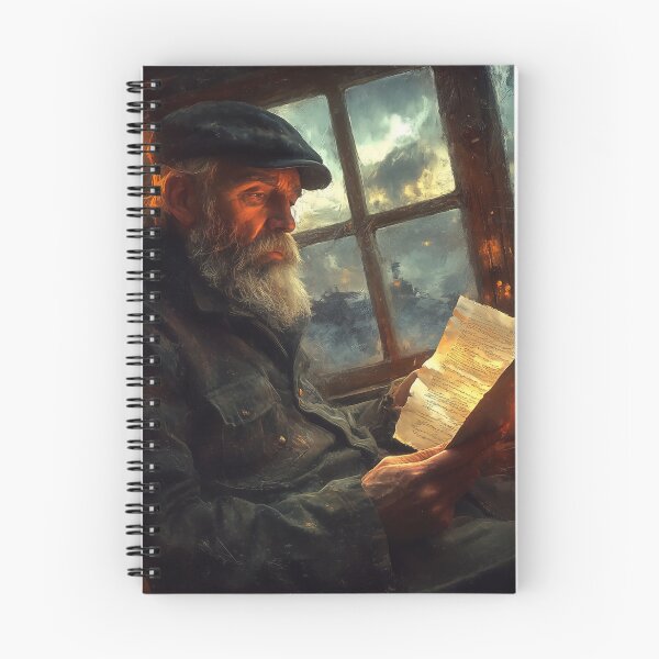 Item preview, Old Sailor Reading designed and sold by Rtymer.