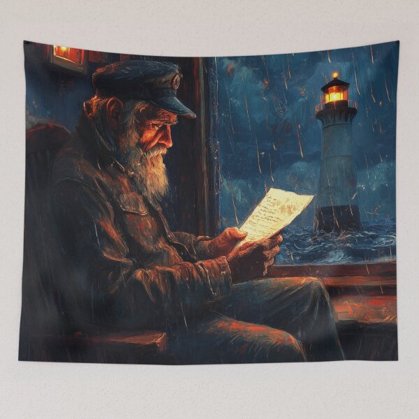 Item preview, Old Sailor Reading designed and sold by Rtymer.