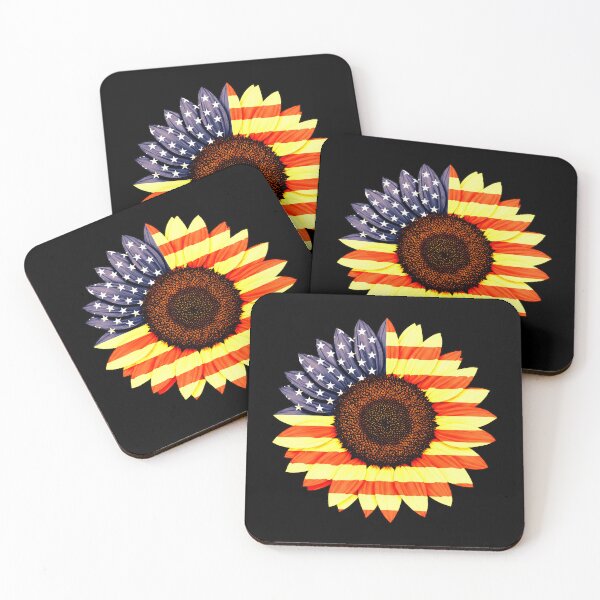 Item preview, 4th Of July Sunflower, Patriotic, USA designed and sold by Teetreasure2.