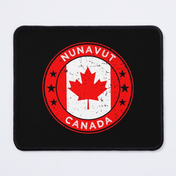 Item preview, Nunavut Canada Maple Leaf Arctic Territory Design designed and sold by ArtByKatti.