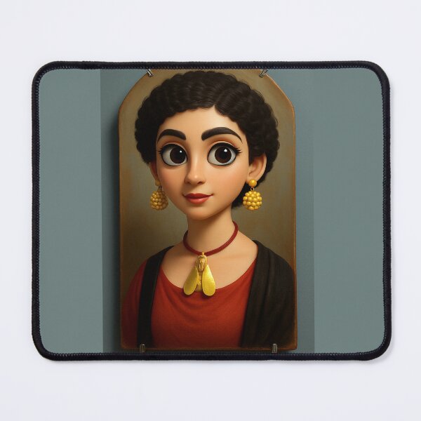 Item preview, Fayum mummy portrait designed and sold by TuyaArts.