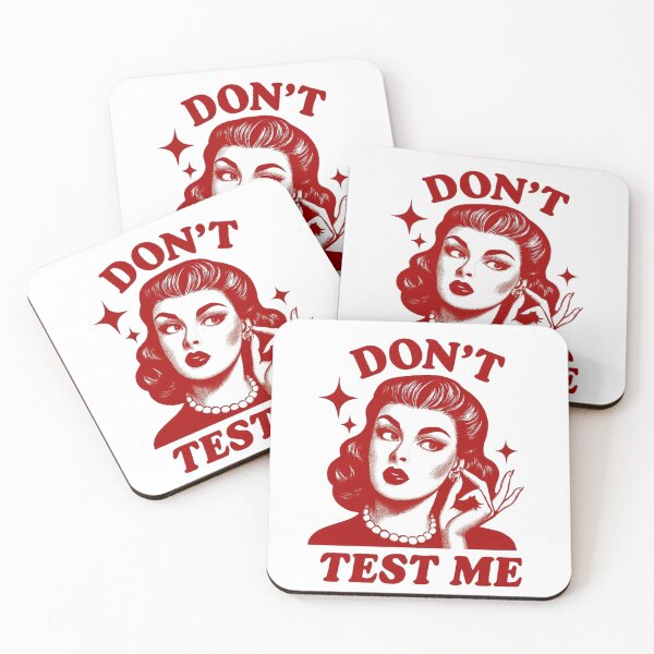 Item preview, Don’t Test Me designed and sold by Jaspersdigitalart.