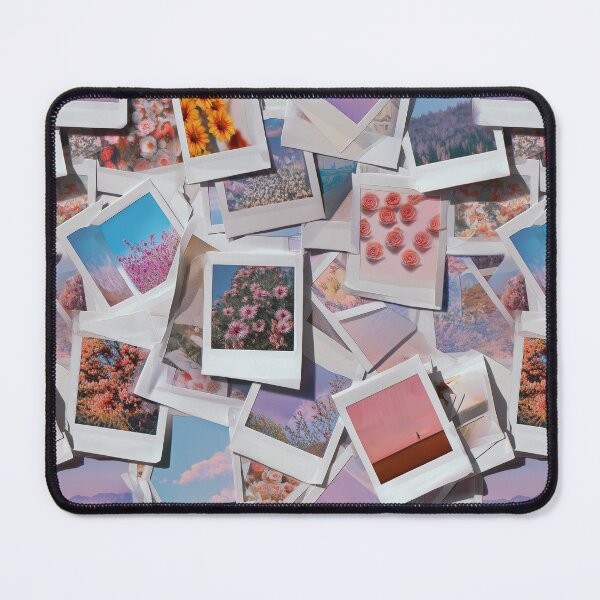 Item preview, Vintage-inspired Floral Instant Photo Collage designed and sold by RavenWrangler.