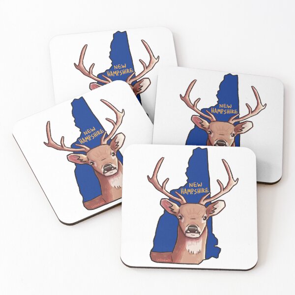 Item preview, New Hampshire State Mammal - White-Tailed Deer designed and sold by littlealiart.