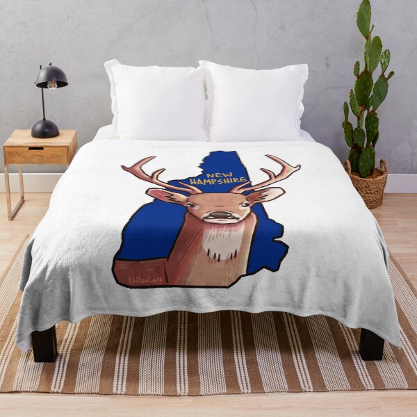 Item preview, New Hampshire State Mammal - White-Tailed Deer designed and sold by littlealiart.