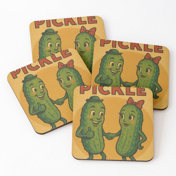 Item preview, Sweet Pickle Love Story designed and sold by Exploring Silliness.