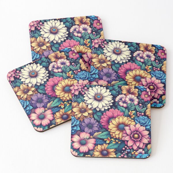 Item preview, Colorful flowers  designed and sold by Dogandesighn.
