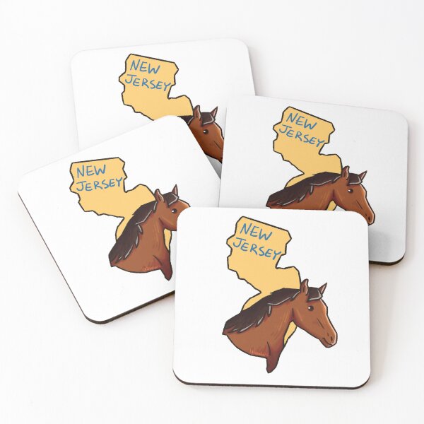 Item preview, New Jersey State Mammal - Horse designed and sold by littlealiart.