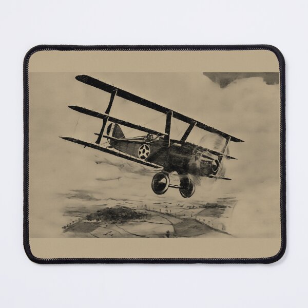 Item preview, Vintage World War Plane Illustration 2 designed and sold by AntiqueDreaming.
