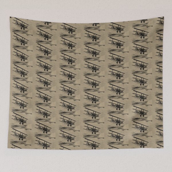 Item preview, Vintage World War Plane Illustration 2 designed and sold by AntiqueDreaming.