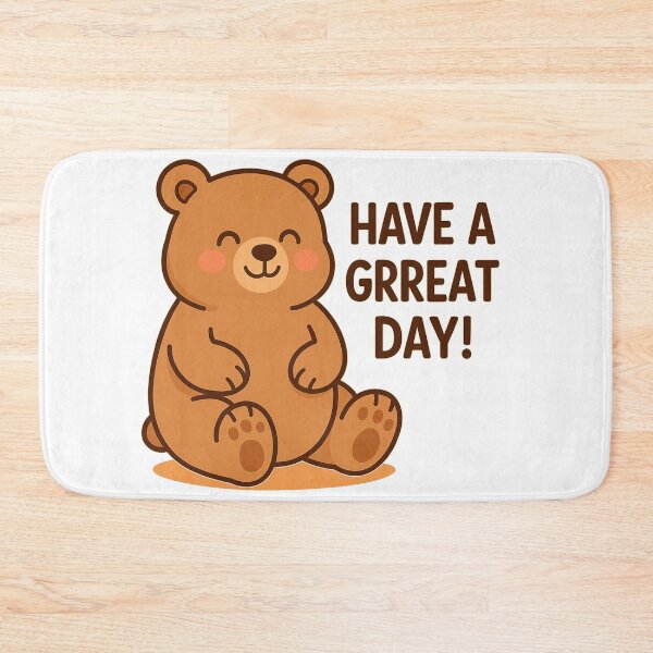 Item preview, bearly Awake – Cute Bear with a Comical Twist designed and sold by TZN Wear.