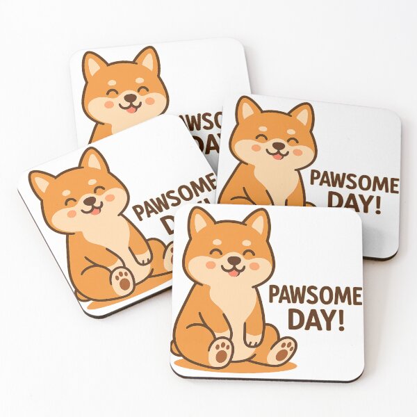 Item preview, Pawsitively Hilarious – Cute Dog with a Funny Quote designed and sold by TZN Wear.