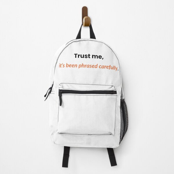 Item preview, Trust Me, It’s Been Phrased Carefully – Witty PR & Copywriting Quote designed and sold by WittyBrand.