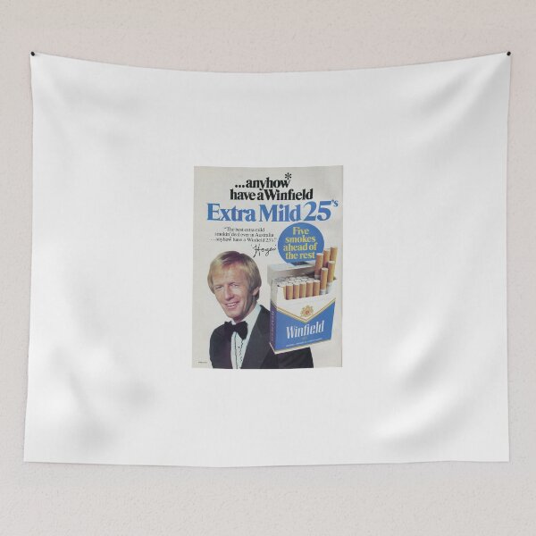 Item preview, Vintage Cigarette Ad With Paul Hogan designed and sold by BeatPoet.
