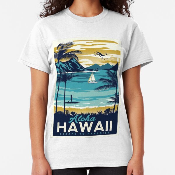 Vintage poster - Hawaii Classic T-Shirt