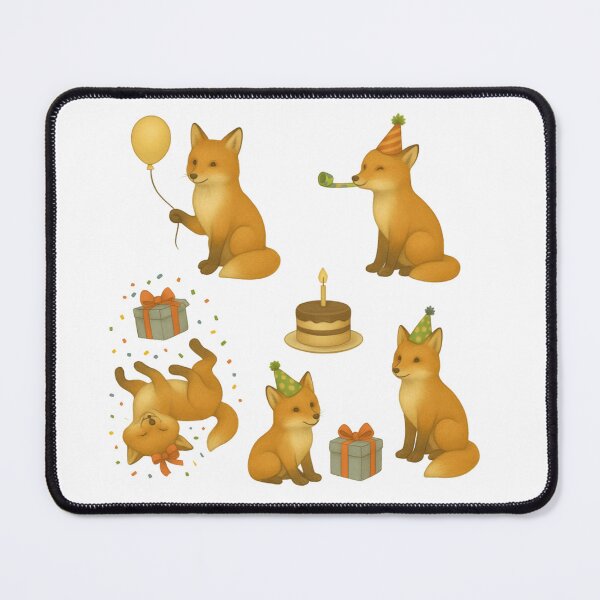 Item preview, Baby Birthday Foxes designed and sold by Thale's Designs.