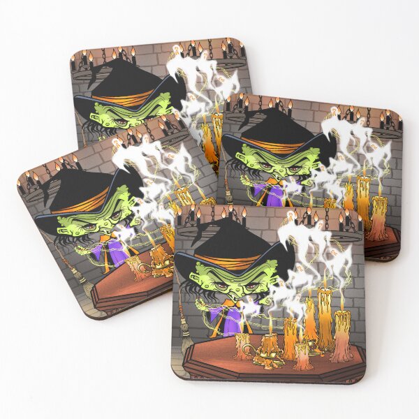 Item preview, Witch Casting Her Spells designed and sold by 3-Beans-Art.