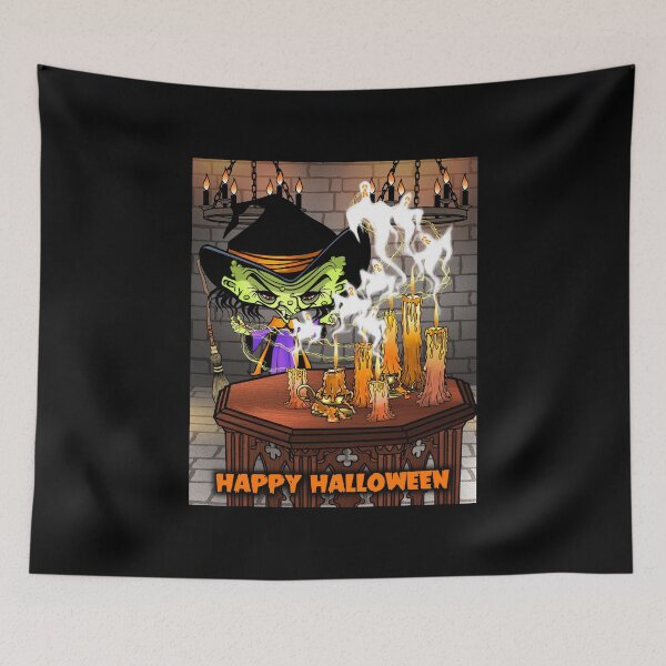 Item preview, Witch Casting Her Spells designed and sold by 3-Beans-Art.