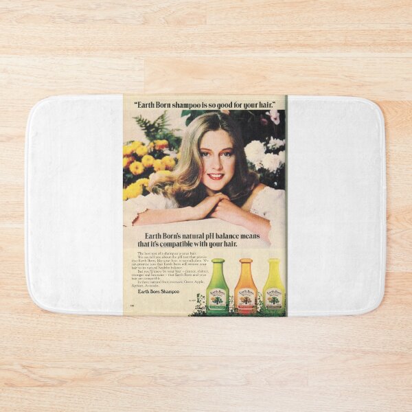 Item preview, Vintage Earth Born Shampoo Ad designed and sold by BeatPoet.