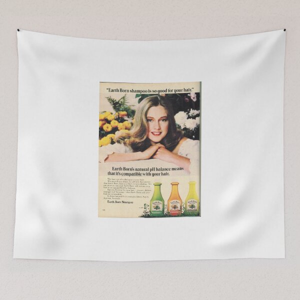 Item preview, Vintage Earth Born Shampoo Ad designed and sold by BeatPoet.