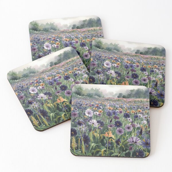 Item preview, Variegation of flowers,watercolor. designed and sold by elegantpaterns.
