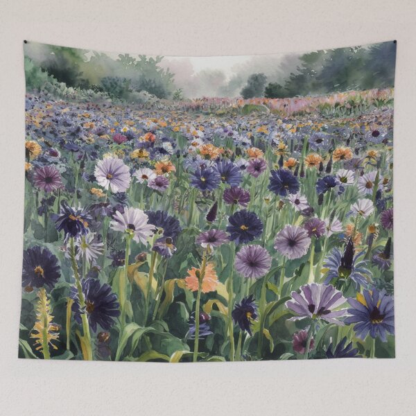 Item preview, Variegation of flowers,watercolor. designed and sold by elegantpaterns.