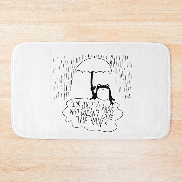 Item preview, Just a Frog Who Doesn’t Like the Rain designed and sold by OkiDokiDesign.