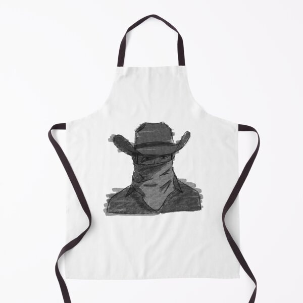 Item preview, Western charcoal Cowboy designed and sold by Nick Wick Creative.