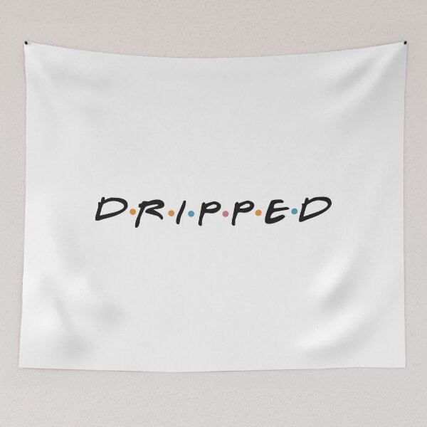 Item preview, DRIPPED - FRIENDS Style Pop Art Design designed and sold by Iras-Art-Corner.