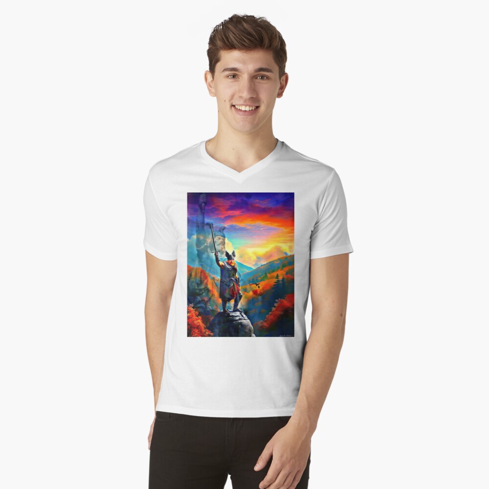Item preview, V-Neck T-Shirt designed and sold by DidrikvonBern.