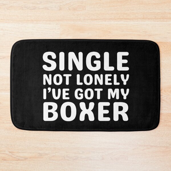 Item preview, Soltero No estoy solo Tengo mi boxer designed and sold by TheAnimalZ00.