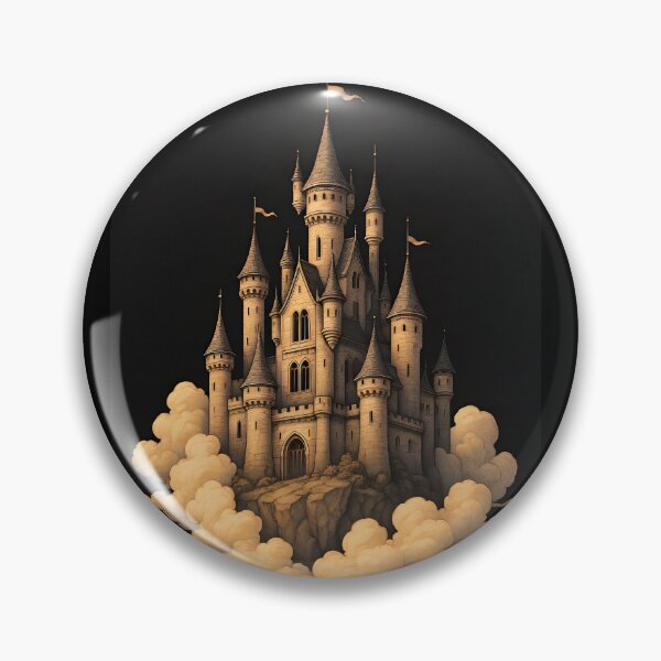 Item preview, Floating Fantasy Castle Above the Clouds designed and sold by Amr Siam.