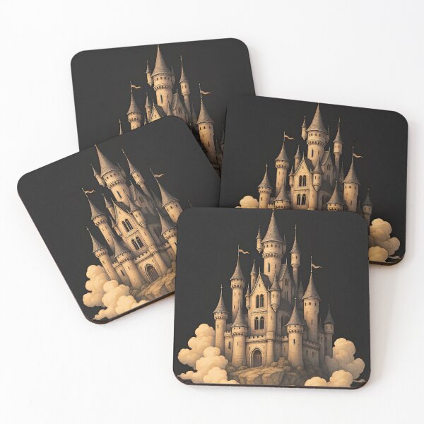 Item preview, Floating Fantasy Castle Above the Clouds designed and sold by Amr Siam.