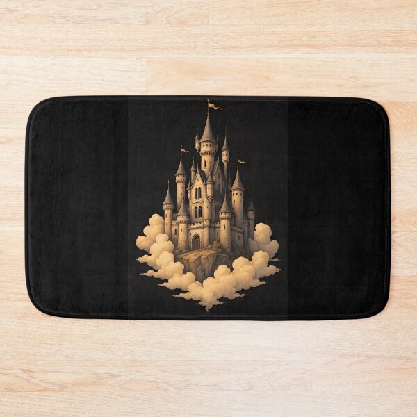 Item preview, Floating Fantasy Castle Above the Clouds designed and sold by Amr Siam.