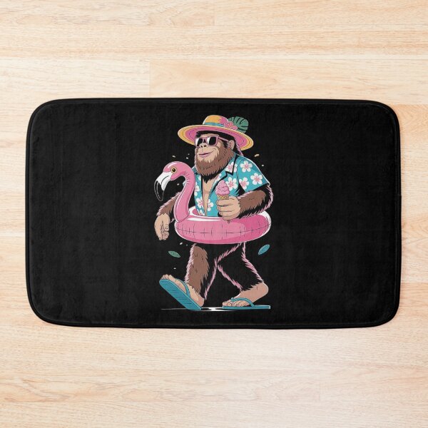 Item preview, Funny Bigfoot Summer Vibes – Cartoon Gorilla at the Beach Design designed and sold by love3617.