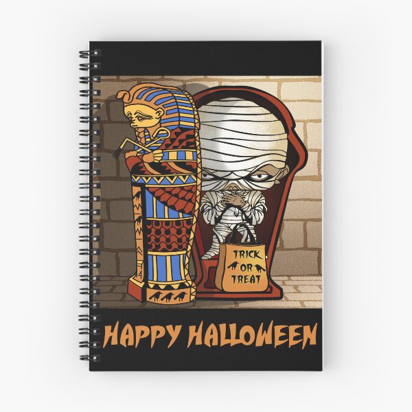 Item preview, The Pharaoh Wishes You A Happy Halloween designed and sold by 3-Beans-Art.