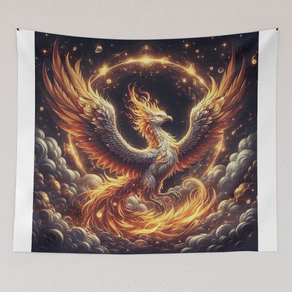 Item preview, The legend of the phoenix designed and sold by  Bride of the desert.