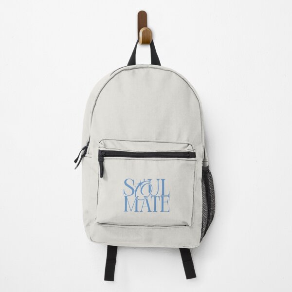 Item preview, Soulmate Modern Blue Luxury Typography designed and sold by Stickers by @molllyclare.