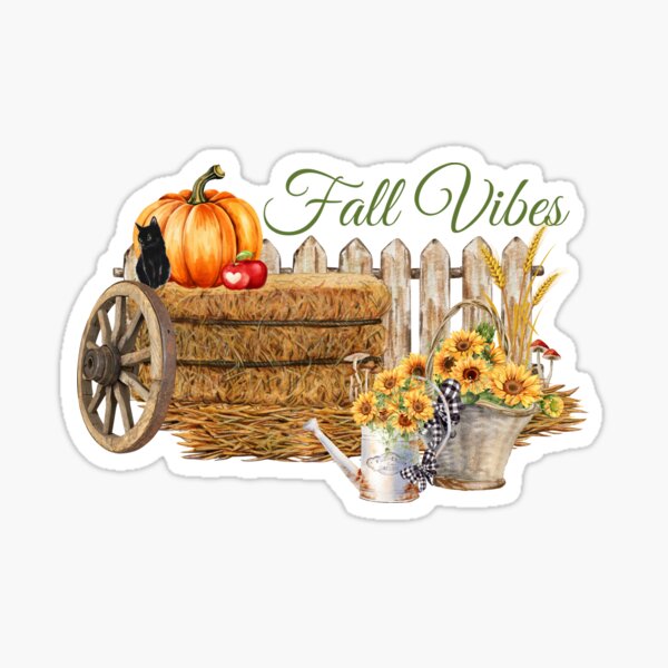 Item preview, Fall Vibes designed and sold by SnarCastic Designs.